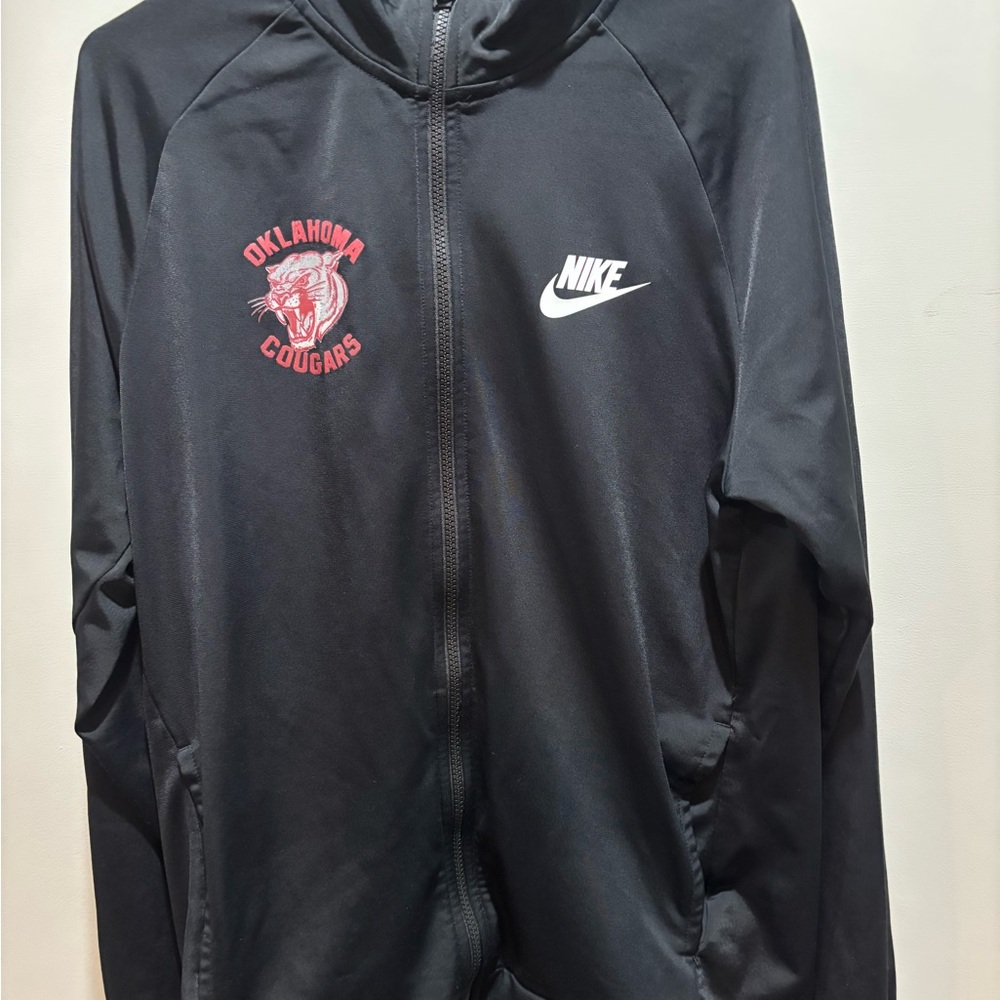 Nike Black Oklahoma Cougars Full-Zip Jacket